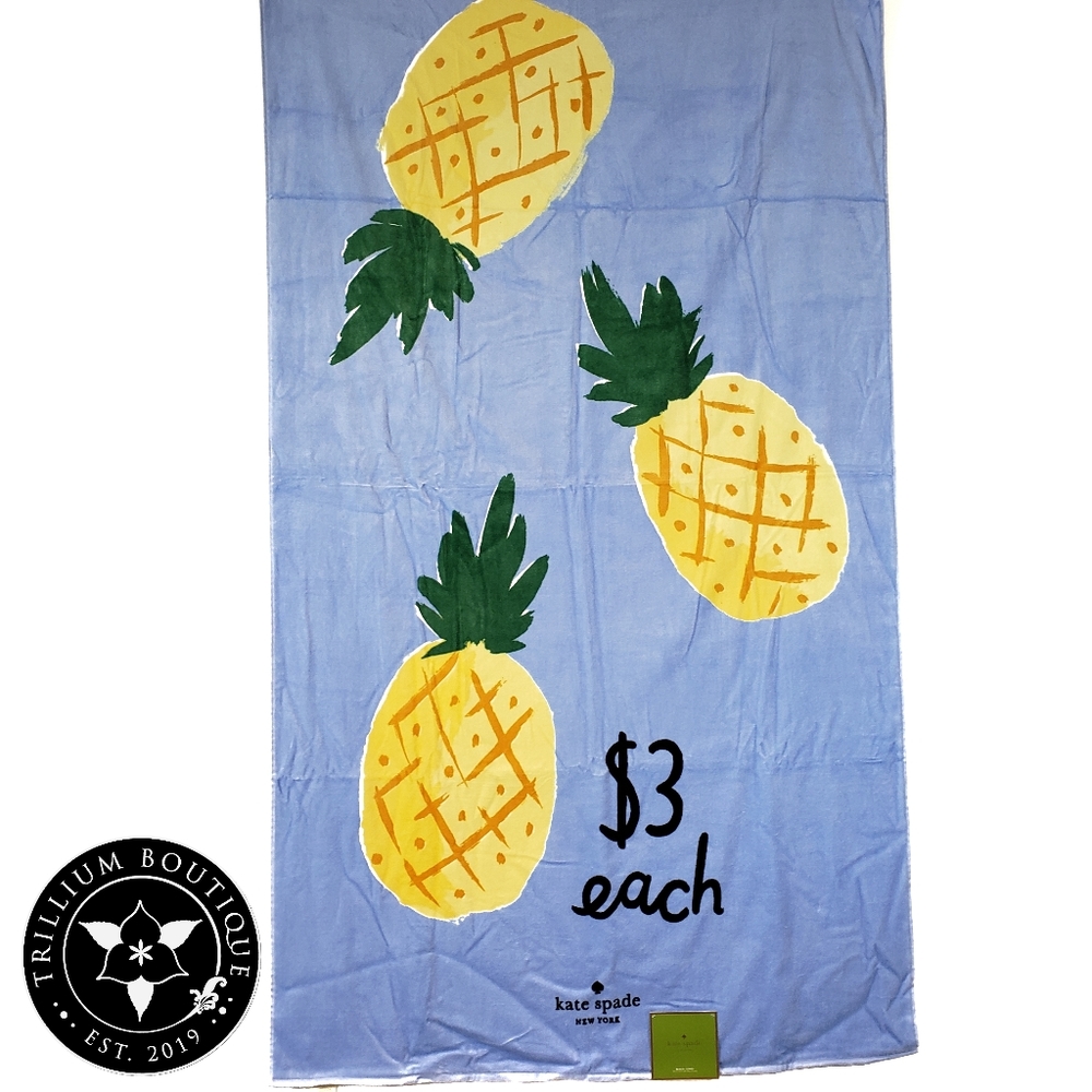 Kate Spade Beach Towel 40 Inches × 70 Inches NWT! - Picture 2 of 5